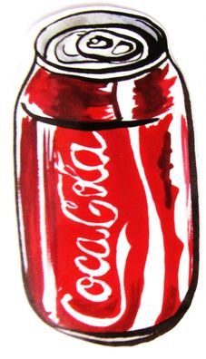 Coca Cola - Aufkleber - Dose - Motiv 042 - 64 x 35 mm
