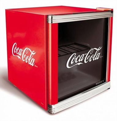 Husky Cool Cube Mini-Kühlschrank EEK: F Flaschenkühlschrank Glastürkühlschrank Coca