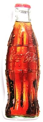 Coca Cola - Aufkleber - Flasche - Motiv 012 - 63 x 20 mm