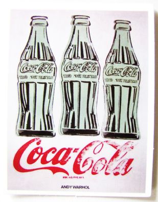 Coca Cola - Aufkleber - Flaschen - Motiv 113 - 66 x 51 mm