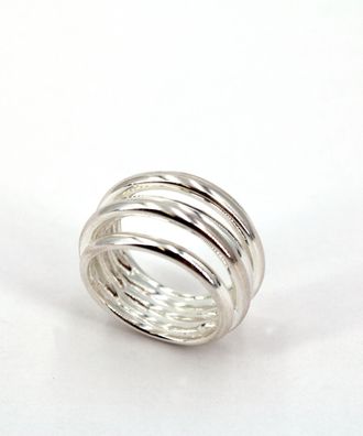 Elements- 925 Sterling Silver Damen Ring AZ/ R3600 54