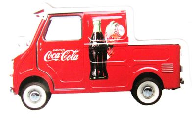 Coca Cola - Aufkleber - Kleintransporter - Pkw - Motiv 084 - 66 x 40 mm