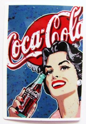 Coca Cola - Aufkleber - Motiv 047 - 62 x 42 mm