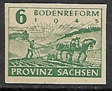 Alliierte Besetzung sowjet. Zone Provinz Sachsen postfrisch Michel-Nummer 85