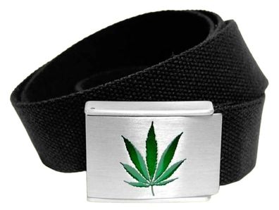 Cannabis Hem Gürtel Belt Stoffgürtel Official Merchandise Neu New