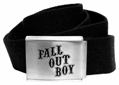 Fall Out Boy Logo Gürtel Belt Stoffgürtel Official Merchandise Neu New