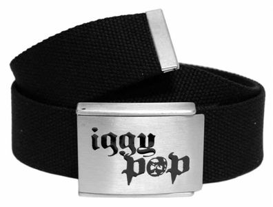 Iggy Pop Gürtel Belt Stoffgürtel Official Merchandise Neu New