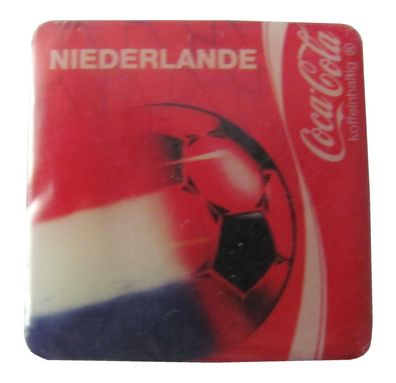 Coca Cola - Fußball Magnet 30 x 30 mm - Niederlande