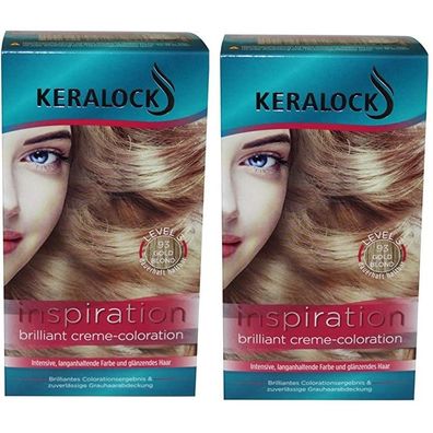 Keralock Goldblond 93 Level 3 Inspiration Brilliant dauerhafte Haarfarbe