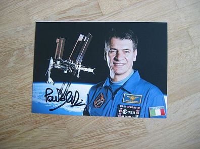 ESA Astronaut Paolo Nespoli - handsigniertes Autogramm!!!