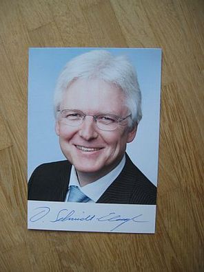 Schleswig-Holstein Staatssekretär Dr. Eberhard Schmidt-Elsaeßer - handsig. Autogramm!