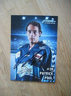 Eishockey Hamburg Freezers Patrick Pohl - handsigniertes Autogramm!!!