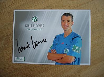 DFB Bundesligaschiedsrichter Knut Kircher - handsigniertes Autogramm!!!