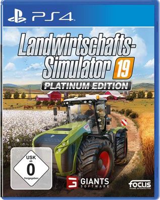 Landwirtschafts-Sim. 19 PS-4 Platinum - Astragon - (SONY® PS4 / Simulation)