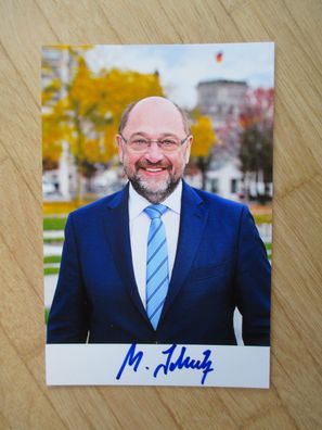 MdB SPD Martin Schulz - handsigniertes Autogramm!!