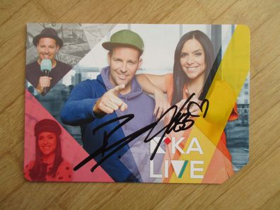 KiKa Live - Ben & Jess - handsignierte Autogramme!!!
