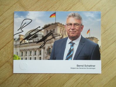 MdB AfD Politiker Bernd Schattner - handsigniertes Autogramm!!!
