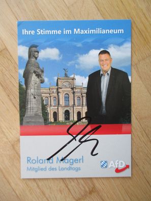 Bayern MdL AfD Roland Magerl - handsigniertes Autogramm!!!