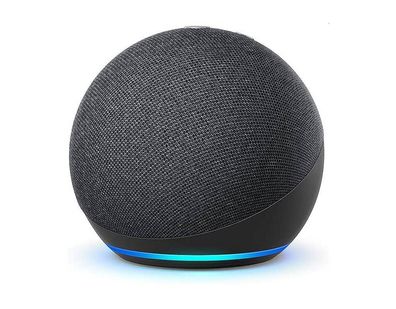 Amazon Echo Dot (4. Generation) Lautsprecher mit Alexa anthrazit