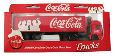 Coca Cola Nr.011 - 3 Eisbären - Ausgabe 1999 - Scania 124L 420 - Sattelzug