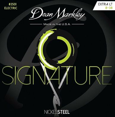 Dean Markley 2501 Signature - extra light (008-038) - Saiten für E-Gitarre