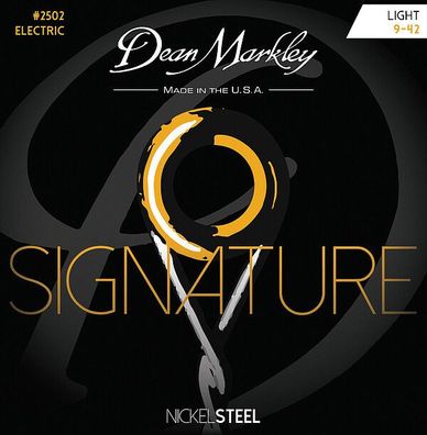 Dean Markley 2502 Signature - light (009-042) - Saiten für E-Gitarre