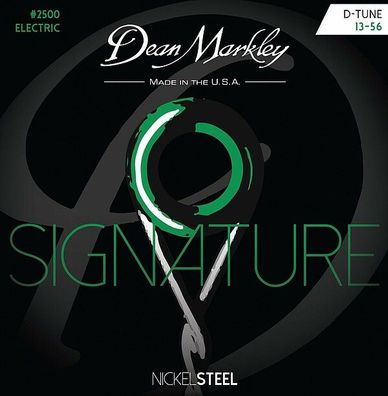 Dean Markley 2500 Signature - D-Tune (013-056) - Saiten für E-Gitarre