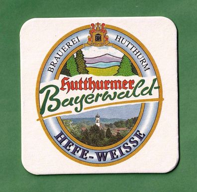 Hutthurmer - ein ungebrauchter Bierdeckel (2)