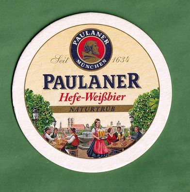 Paulaner München - ein ungebrauchter Bierdeckel (2)