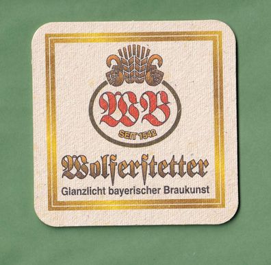 Brauerei Wolferstetter Vilshofen- Bierdeckel