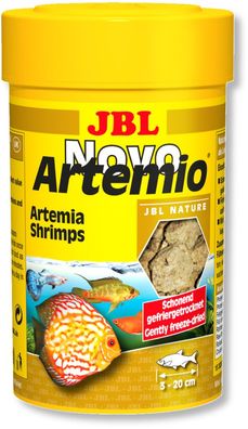 JBL NovoArtemio 250ml - FD Artemia Zusatzfutter Futter Leckerli für Zierfische