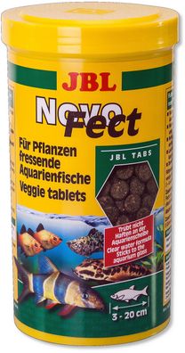 JBL NovoFect 100ml Futtertabletten für Pflanzenfresser