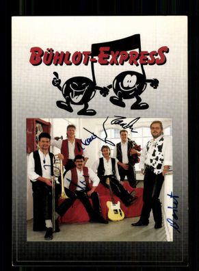 Bühlot Express Autogrammkarte Original Signiert + M 1491