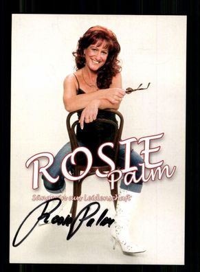 Rosie Palm Autogrammkarte Original Signiert + M 1499