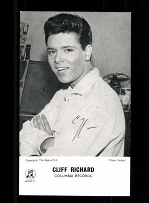Cliff Richard Autogrammkarte Original Signiert + M 1608