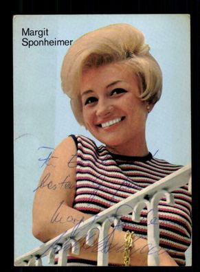 Margit Sponheimer Autogrammkarte Original Signiert + M 2269
