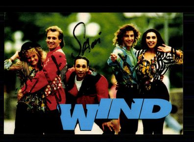 Wind Autogrammkarte Original Signiert + M 2664