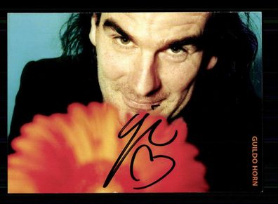 Guildo Horn Autogrammkarte Original Signiert + M 2695