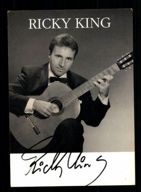 Ricky King Autogrammkarte Original Signiert + M 2913