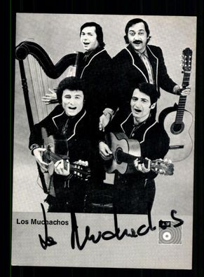 Los Muchachos Autogrammkarte Original Signiert + M 2962