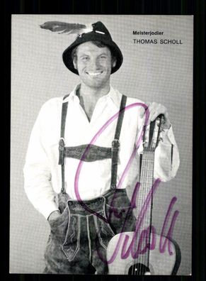 Thomas Scholl Autogrammkarte Original Signiert + M 3156