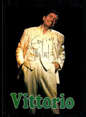 Vittorio Autogrammkarte Original Signiert + M 3280