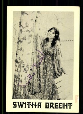 Switha Brecht Autogrammkarte Original Signiert + M 3429