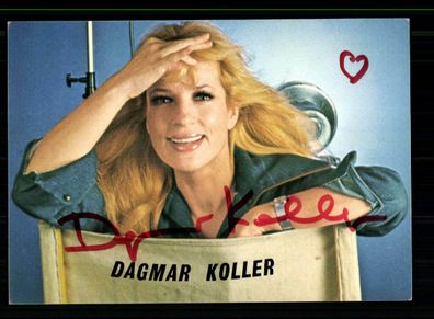 Dagmar Koller Autogrammkarte Original Signiert + M 3543