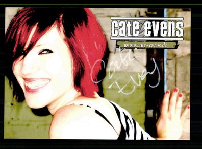 Cate Evens Autogrammkarte Original Signiert + M 3625