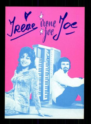 Irene und Joe Autogrammkarte Original Signiert + M 3970