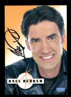 Axel Becker Autogrammkarte Original Signiert + M 4088