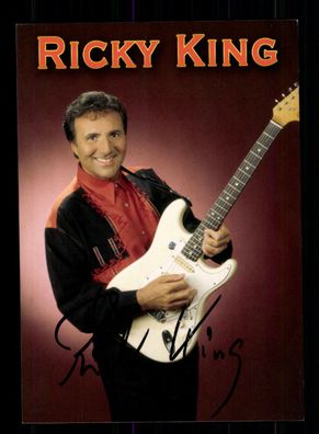 Ricky King Autogrammkarte Original Signiert + M 4142