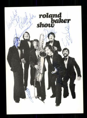 Roland Baker Show Autogrammkarte Original Signiert + M 4175