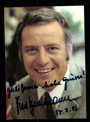 Fred Bertelmann Autogrammkarte Original Signiert + M 4236